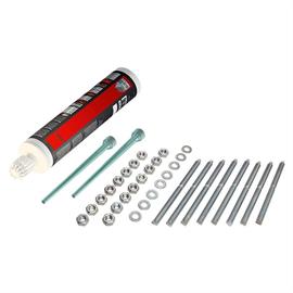 Conjunto de fixação para elemento de mola