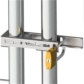 Fechadura da vedação do sítio