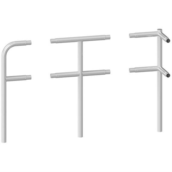 Guarda-corpos em tubo de aço - Ø 48 mm