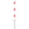 Pilar de barreira (poste dobrável) tubo de aço dobrável de 70 x 70 mm, com fecho triangular | Bild 3
