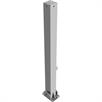 Pilar de barreira (poste dobrável) tubo de aço dobrável de 70 x 70 mm, com fecho triangular | Bild 4