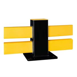 Poste central híbrido com barreira de pavimento BLACK BULL