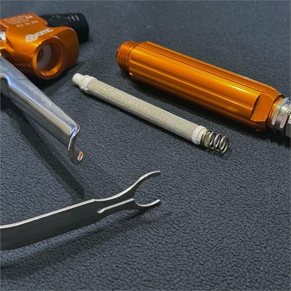 RMCD - Mola de retenção para filtro de inserção de pistola de pintura