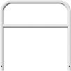 Suporte tubular de aço - Ø 60 x 2,5 mm com barra transversal para fixação em betão | Bild 2