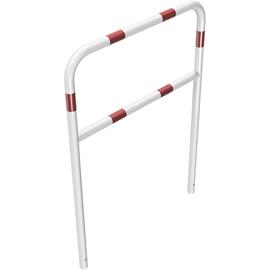 Suporte tubular de aço - Ø 48 x 2,5 mm com barra transversal para fixação em betão