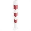 Tubo de aço com barreira de 70 x 70 mm dobrável, com fecho triangular | Bild 2