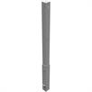 Tubo de aço do poste de barreira 70 x 70 mm amovível, com fechadura de cilindro de perfil | Bild 2