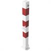 Tubo de aço do poste de barreira 70 x 70 mm dobrável, com fechadura de cilindro de perfil | Bild 4