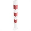 Tubo de aço do poste de barreira 70 x 70 mm dobrável, com fechadura de cilindro de perfil | Bild 2