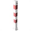 Tubo de aço do poste de barreira 70 x 70 mm dobrável, com fechadura de cilindro de perfil | Bild 4