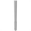 Tubo de aço do poste de barreira 70 x 70 mm removível, com fechadura triangular de 8 mm | Bild 2