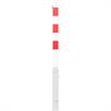 Tubo de aço do poste de barreira dobrável de 70 x 70 mm, com fechadura de cilindro de perfil com mecanismo de elevação e inclinação | Bild 3