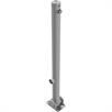 Tubo de aço do poste de barreira - Ø 60 x 2,5 mm dobrável com fecho triangular | Bild 4