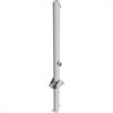 Tubo de aço do poste de barreira - Ø 60 x 2,5 mm dobrável com fecho triangular | Bild 2