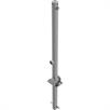 Tubo de aço do poste de barreira - Ø 60 x 2,5 mm dobrável com fecho triangular | Bild 4