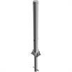 Tubo de aço do poste de barreira - Ø 76 x 2,6 mm dobrável, com fecho triangular | Bild 4