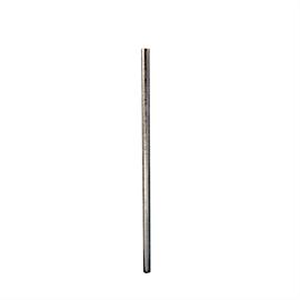 Tubo redondo d=48,3x2,5 mm, galvanizado, comprimento: 1,300 mm