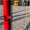 Barieră de barieră de 100 mm înălțime pentru gard de barieră de construcție Barieră de barieră de barieră de 1,60 m lungime cu îndoire specială | Bild 3