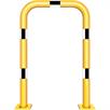 Bară de protecție la impact tub de oțel detașabil - Ø 76 mm galben / negru | Bild 3