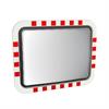 Oglindă de trafic din oțel inoxidabil Basic - Standard 800 x 1.000 mm