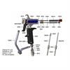 Prelungitor pentru duză cu ac pentru 8 HR – 400 mm