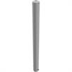 Stâlp de barieră tub de oțel - Ø 102 x 2,9 mm fixat, pentru a fi fixat în beton | Bild 4