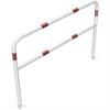Suport tubular din oțel - Ø 48 x 2,5 mm cu bară transversală pentru fixare cu dibluri
