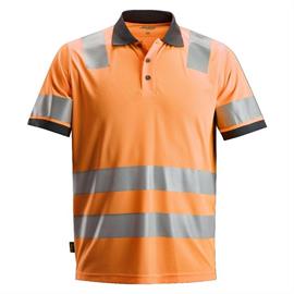 Tricou polo de înaltă vizibilitate, portocaliu de înaltă vizibilitate clasa 2 - Dimensiune: XXL