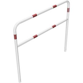 Tubular steel bracket - Ø 48 x 2.5 mm with crossbar for setting in concrete