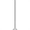 Bariérový stĺpik oceľová rúrka 70 x 70 mm pevná, na upevnenie hmoždinkami žiarovo pozinkovaná / biely náter | Bild 3