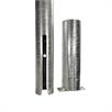 MORION Sperrpfosten herausnehmbar, Dreikant, 76, zum Einbetonieren, feuerverzinkt. | Bild 3