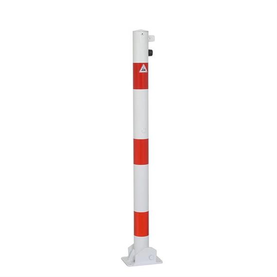 Oceľová rúrka na bariérový stĺpik - Ø 60 x 2,5 mm obojstranná pre visiaci zámok