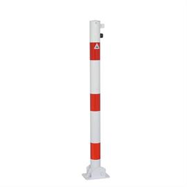 Oceľová rúrka na bariérový stĺpik - Ø 60 x 2,5 mm obojstranná pre visiaci zámok