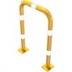 Ochranná tyč proti nárazu odnímateľná oceľová rúrka - Ø 76 mm žltá / čierna | Bild 4