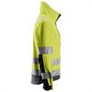 AllroundWork, softshell delovna jakna z visoko vidljivostjo, razred vidljivosti 3, rumena | Bild 4