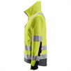 AllroundWork, softshell delovna jakna z visoko vidljivostjo, razred vidljivosti 3, rumena | Bild 3
