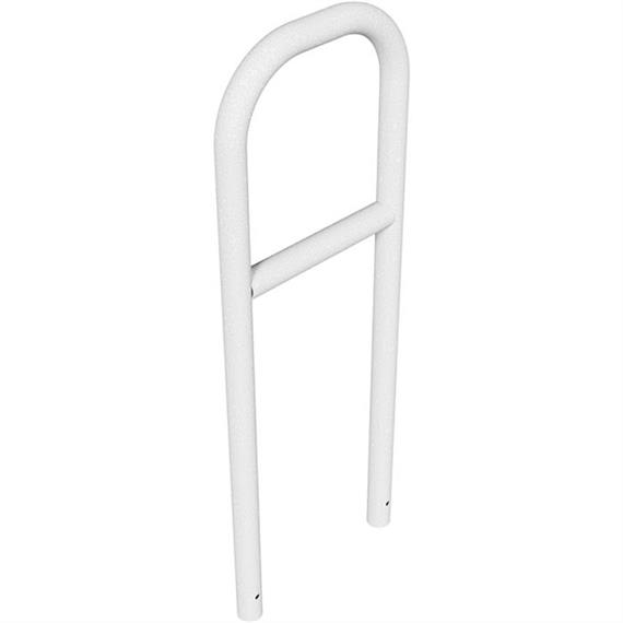 Cevast jeklen nosilec - Ø 60 x 2,5 mm s prečko za vgradnjo v beton