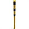 Barriärstolpe stålrör - Ø 76 x 2,6 mm gul / svart | Bild 2