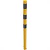 Barriärstolpe stålrör - Ø 76 x 2,6 mm gul / svart | Bild 4