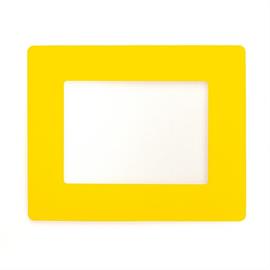 LongLife transparent bottenfönster för DIN A4-etikettering