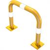 Çarpma koruma çubuğu çıkarılabilir çelik boru - Ø 76 mm sarı / siyah | Bild 4