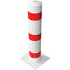 Çelik boru mantar bariyer - Ø 193 x 3,6 mm dübel sabitleme için sıcak daldırma galvanizli / beyaz kaplamalı | Bild 4