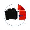 TL işaret armatürü PowerNox, BAST testli, ışık emisyonu çift taraflı, kırmızı | Bild 2