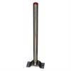PARAT B Sperrpfosten, 76 / 1000 mm, feuerverzinkt, Bodenplatte