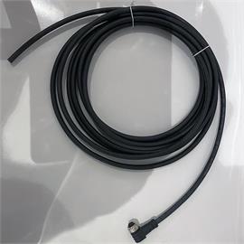 Кутовий кабельний роз'єм M12 5м